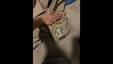 BSA Scout uniform tour