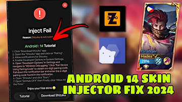 HOW TO FIX SKIN SCRIPT ON ANDROID 14 - BEST METHOD 2024!