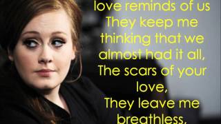 Adele- Rolling In The Deep (Lyrics)