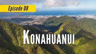 Climbing Konahuanui tallest peak in the Ko'olau Mountains | Hawaii 100 Highest Peaks