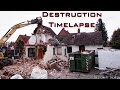 Abriss des alten Hauses | Demolition of the old house | Timelapse | HD