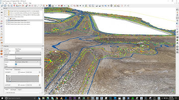 Automated Slope Breakline Classification with CloudCompare