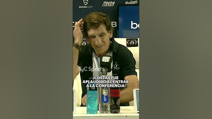 TODOS APLAUDIERON A COSTAS CUANDO ENTRÓ A LA CONFERENCIA DE PRENSA 👀