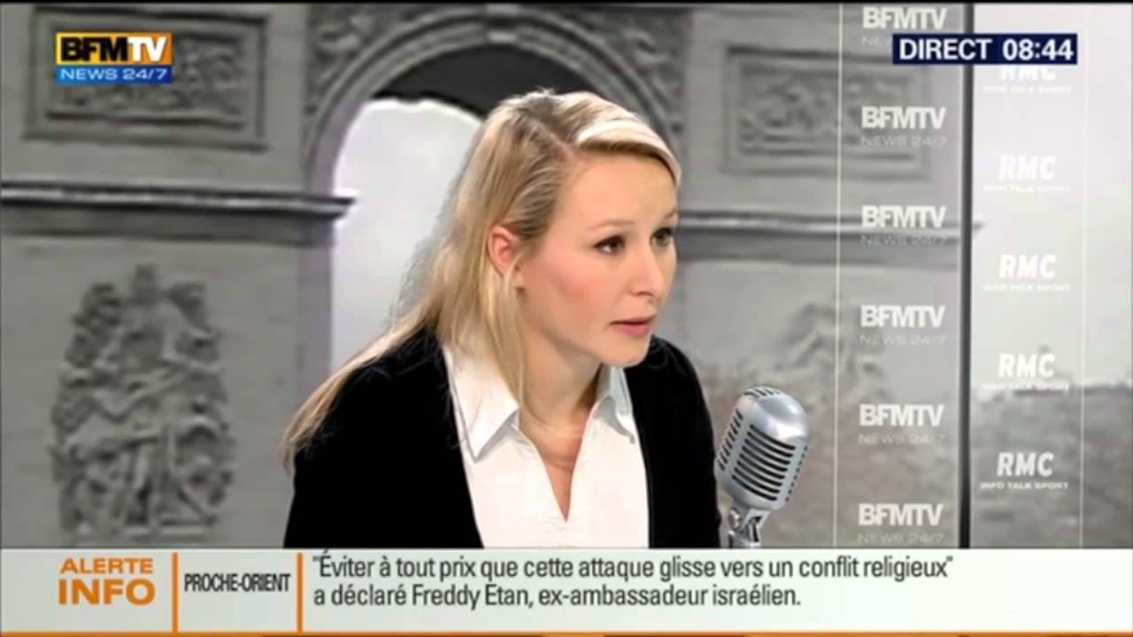 2014 novembre 18 Bourdin direct Marion Maréchal Le Pen - YouTube