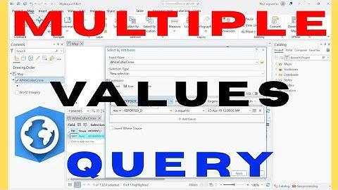 Step-by-Step Guide on How to Perform Multiple Queries in ArcGIS Pro