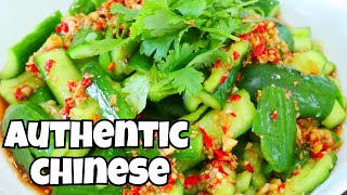 Chinese Smashed Cucumber Salad Recipe by CiCi Li