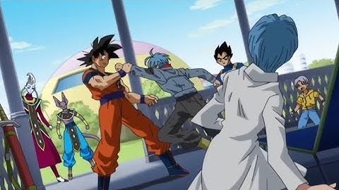 Future Trunks Wakes Up and Attacks Goku English Dub Dragon Ball Super
