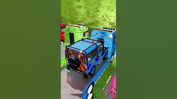 ALL POLICE CARS, EMERGENCY VEHICLES, AND FIRE DEPARTMENT TRANSPORTS! FS22