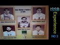 ISSB EXPERIENCE NO 3