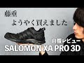自腹レビュー【サロモン】XA PRO 3D