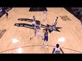 Steph Curry FULL COURT SHOT, Behind Spurs 3 Point Line!