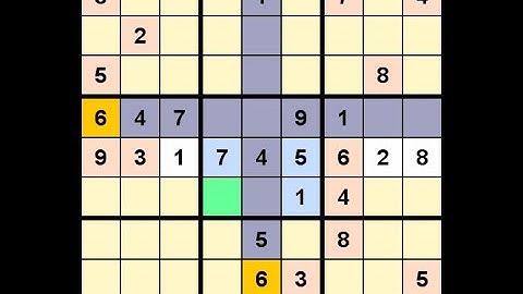 How to Solve New York Times Sudoku Hard June 5, 2021