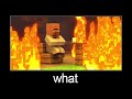 Minecraft wait what meme part 148 new realistic fire