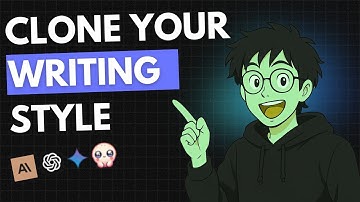 I Copied My EXACT Writing Style With AI - How