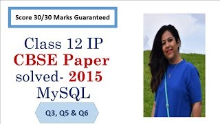 Important Questions for Class 12 IP Board Exam, Solved CBSE Question Paper 2015 screenshot 3