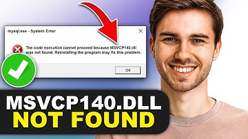 How to Fix the MSVCP140.dll Not Found or Missing Error
