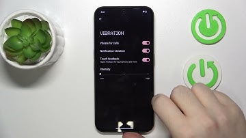 How to Switch On & Switch Off the Touch Vibrations on NOTHING Phone 2a - Haptic Feedback