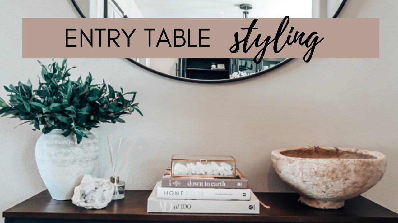 3 Steps to an Expertly Styled Console Table — Maloney Interiors