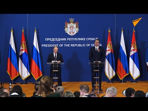 PUTIN U SRBIJI: Poseta ruskog predsednika u 10 glavnih tačaka (2)