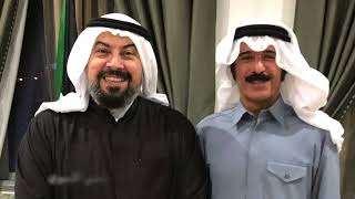 علي كمال مع  الشيخ /  طلال فهد الأحمد الجابر الصباح ـ رئيس المجلس الأولمبي الآسيوي