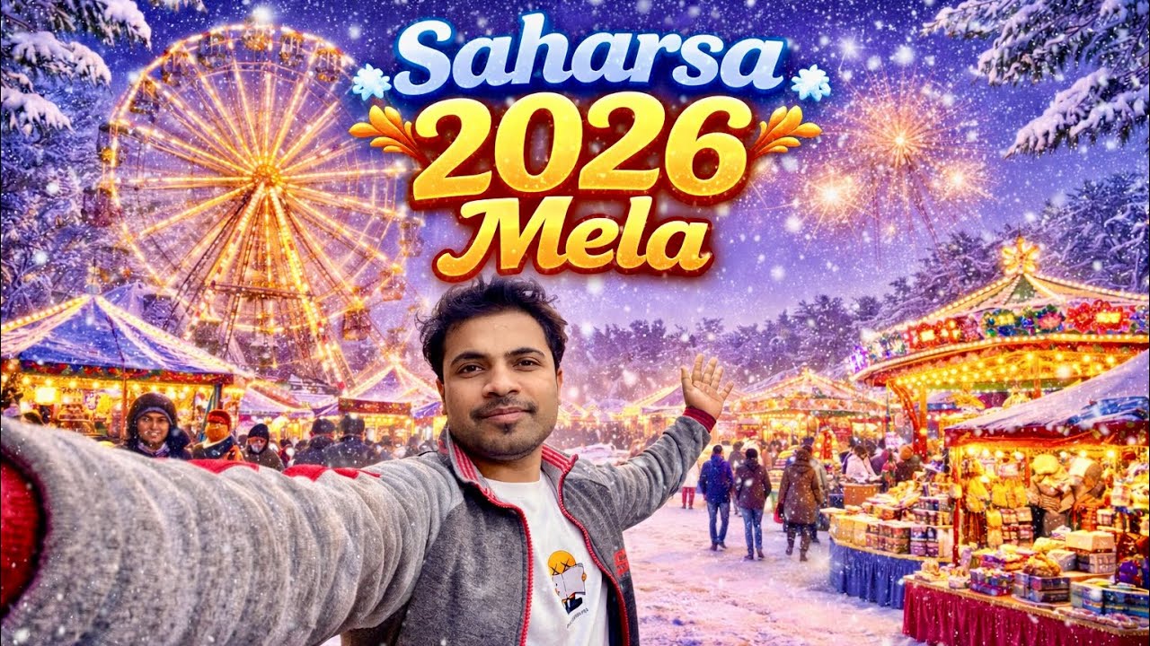 Saharsa Mela Patel Maidan Aur Winter 🥶 | सहरसा पटेल मैदान मेला और ठंड 