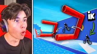 WIPEOUT Fiets Parkour!! 🚴 | Descenders screenshot 4