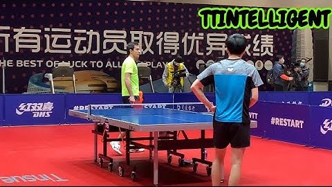 Lin Yun-ju & Hugo Calderano Training at 2020 World Tour Grandfinal