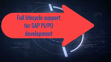 How to support your full SAP PI/PO development lifecycle