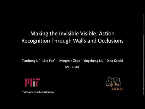 [ICCV 2019] Making the Invisible Visible:  Action Recognition Through Walls and Occlusions