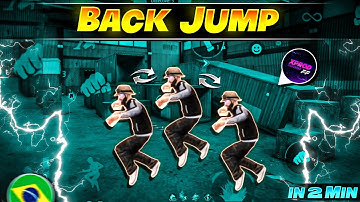 "FREESTYLE BACK JUMP TUTORIAL🔥| How to Perform BACK JUMP Like XPROD FF 🇧🇷💀 | SECRET Trick Revealed!"