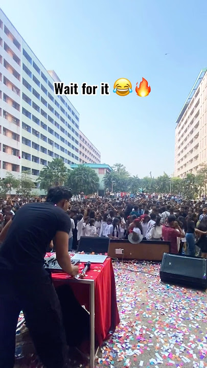 Wait for it 😂🔥🕉️ #music #shambomahadeva #bambam #dj #honorifics #concert  #pillaiscollege