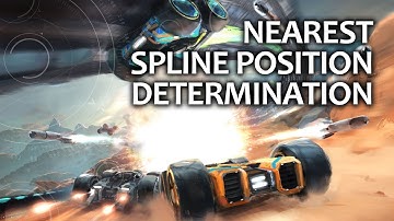 Nearest spline position determination
