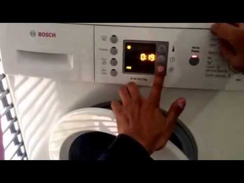 Lavadora Bosch E Nr Wae24462ep 08 F21 Youtube