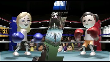 Wii Sports Mod Teen CPU Miis - Boxing Part 2