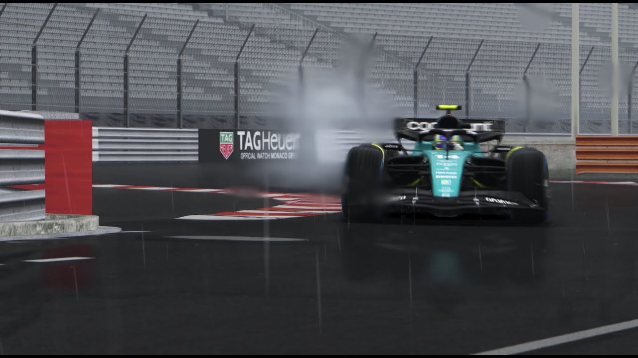 AC F1 2023 | RSS Formula Hybrid 2023 | Rain Monaco 