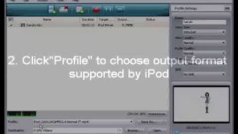 How to convert and transfer video to iPod