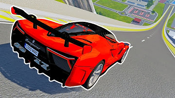 Which Automation Mod Can Fly The Furthest On Car Jump Arena? PART 17 - BeamNG Drive Mods