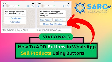 How To ADD Buttons In WhatsApp Messages - SARC SMS