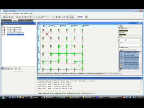 Qualnet Demo 1 - No Mobility