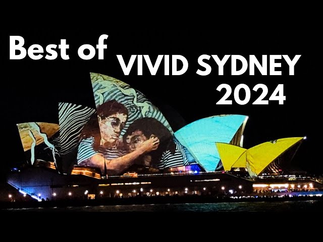 Vivid Sydney 2024 - Top spots of Vivid, music, lights u0026 food class=