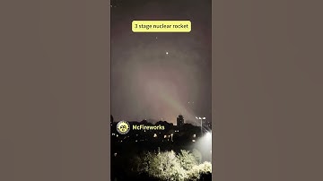 McFireworks nuclear strobe rockets fireworks #fireworks #pyrotechnica