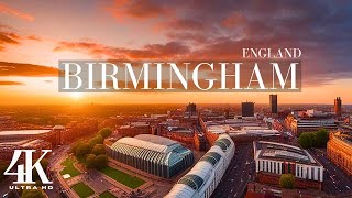 Birmingham , England 🇬🇧 4K UHD | Drone Footage