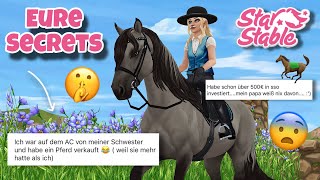 EURE SSO GEHEIMNISSE!😳Exposed👀 // Star Stable Online