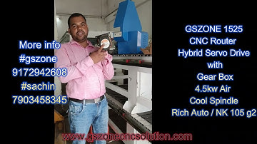 GSZone CNC Router Machine Full Details  | Stock Video & Ready Units Available | #gszone 