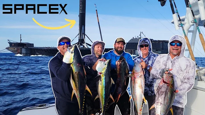 FOUND SPACEX WHILE TUNA FISHING! Sebastian inlet to the Otherside for Yellowfin * 44 CONTENDER*