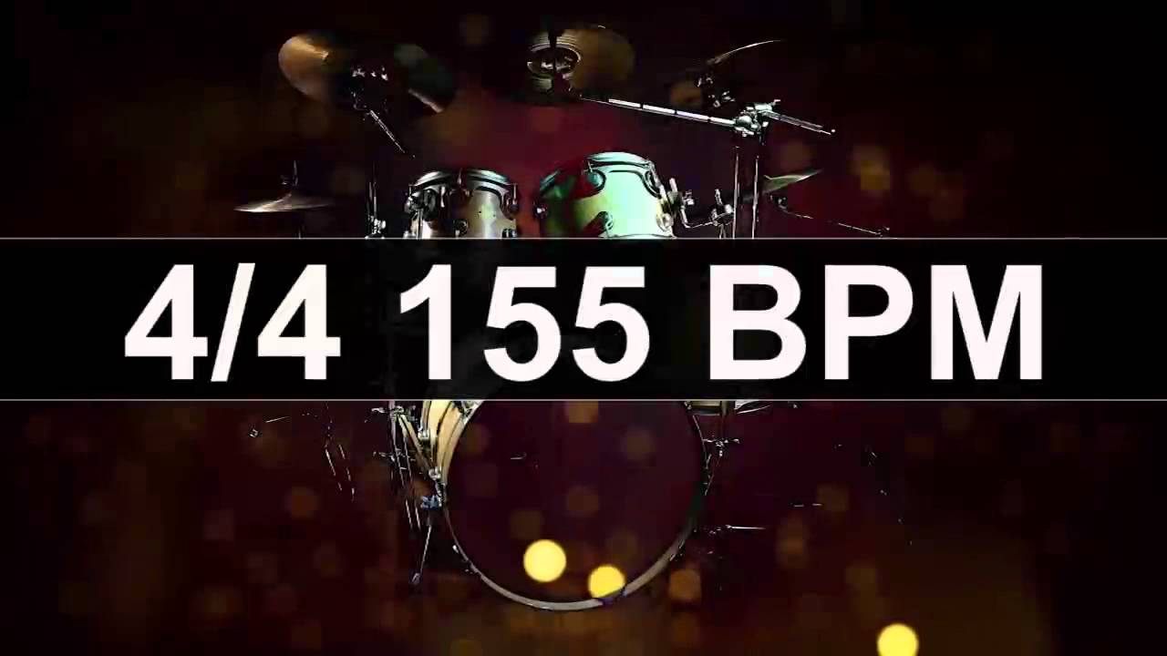 🔴 Drums Metronome 155 BPM