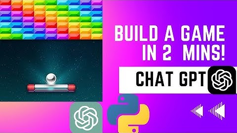 Build a brick breaker game in less than 2 mins using Chat GPT! #openai #beginerfriendly #chatgpt
