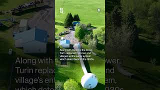 See video of nearly 200-foot water tower being knocked down in North Country