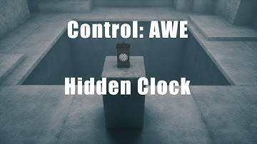 Control: AWE - Hidden clock code