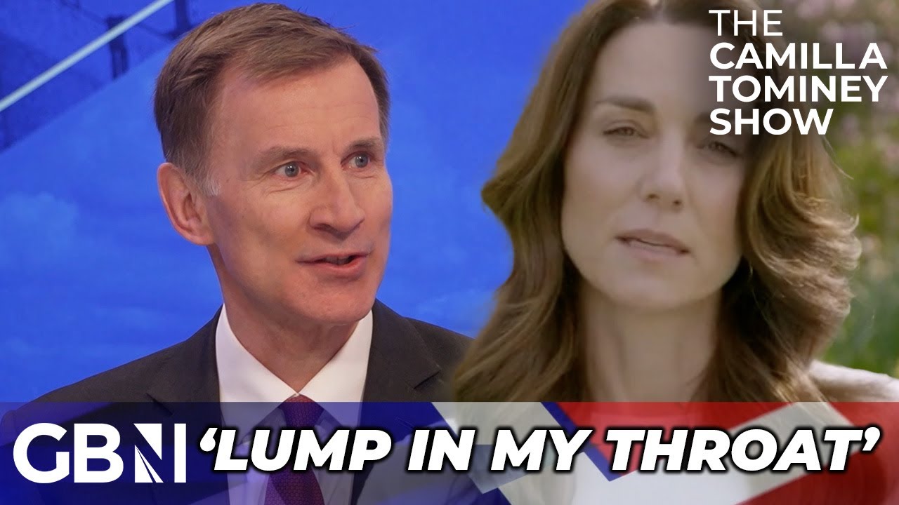 Emotional Jeremy Hunt reveals Princess Kate’s cancer diagnosis left him with lump in his throat